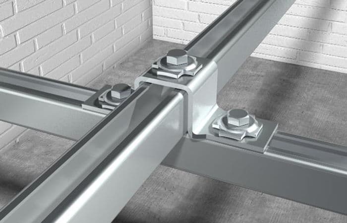 Монтажная гайка Fischer PFCN 41 для профилей 41 мм, оцинкованная сталь