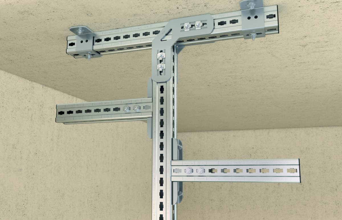 Фланец Fischer FMUF 120, горячеоцинкованная сталь