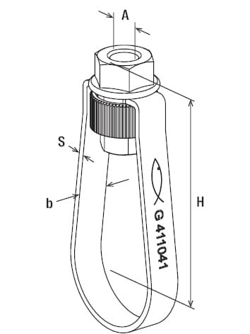 Хомут для спринклерных систем Fischer FRSL 170 (6"), M12