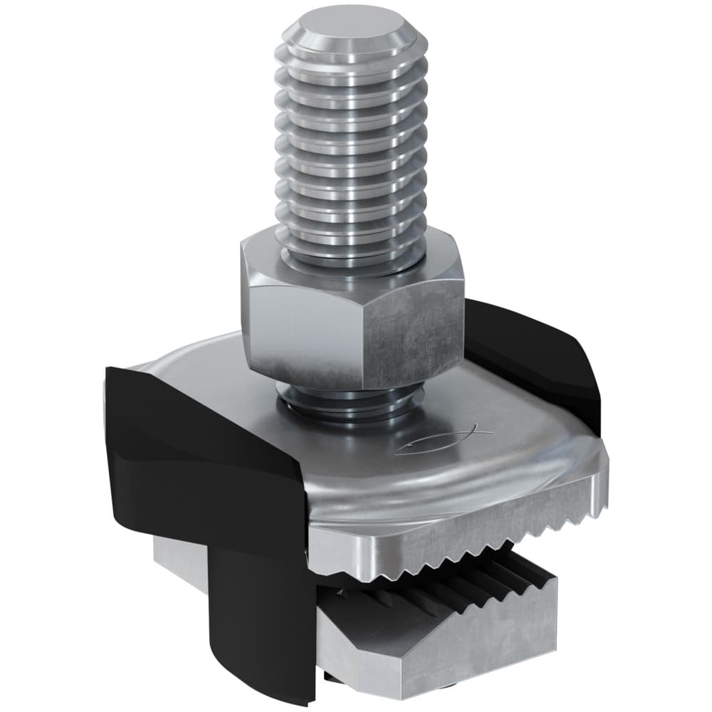 Болт Fischer FHS CLIX для установки в профиль системы FLS M8х30 мм, оцинкованная сталь