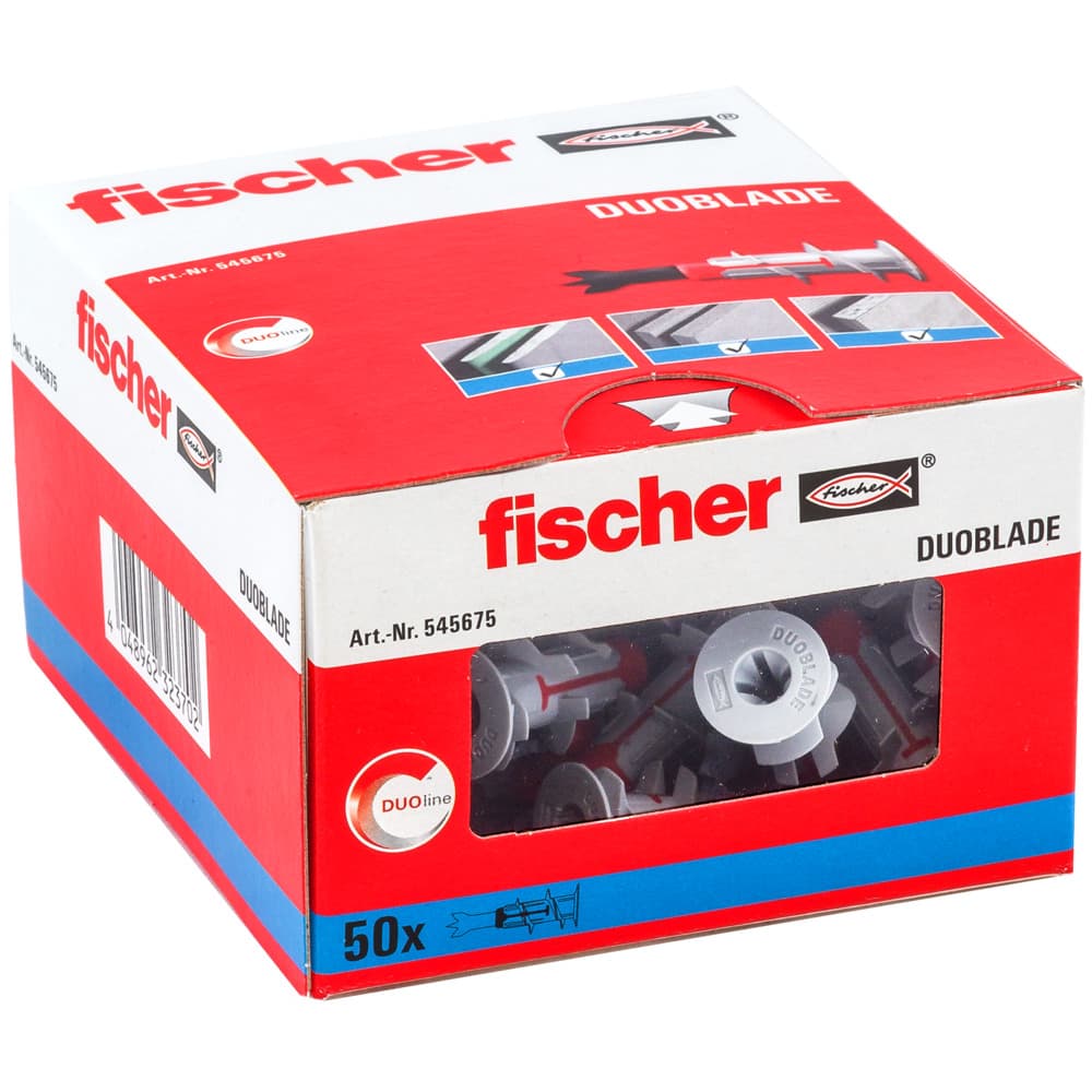 Дюбель для гипсокартона Fischer DuoBlade