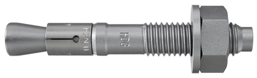 Анкерный болт Fischer FBN II K 10х71/5 мм, укороченная версия, горячегоцинкования сталь