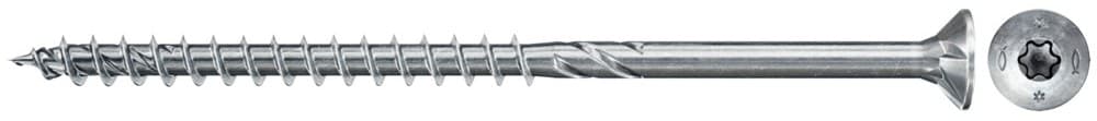 Шуруп Fischer Power-Fast FPF II CTP 5,0x80 мм BC 100 c потайной головкой и шлицем TX, оцинкованная сталь (800 шт)