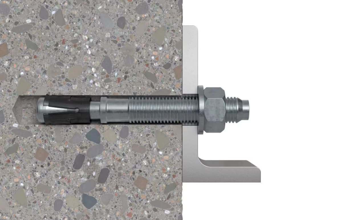 Анкерный болт Fischer FAZ II Plus 8х95/30/40 GVZ клиновой для высоких нагрузок улучшенный оцинкованная сталь