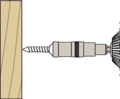 Держатель бит под шестигранник Fischer FBH Bit Holder W 1