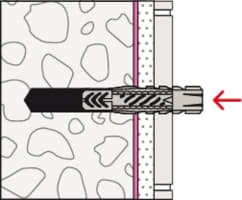 Крепеж для раковин и писсуаров Fischer WD M8х90