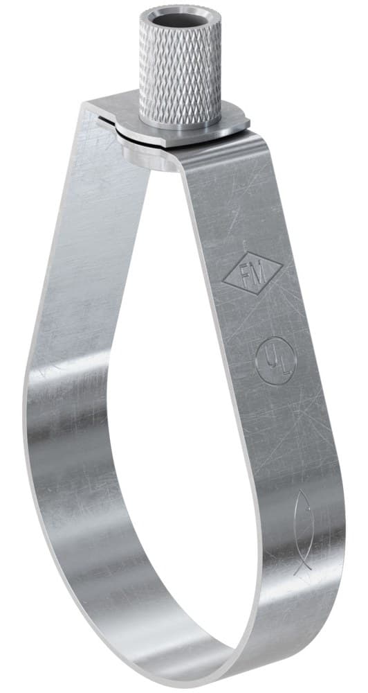 Хомут для спринклерных систем Fischer FRSP 8" M10, оцинкованная сталь