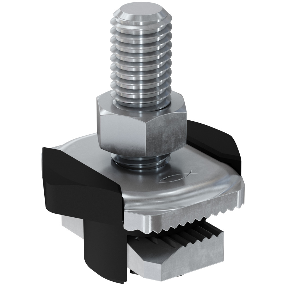 Болт Fischer FHS CLIX для установки в профиль системы FLS M8х30 мм, оцинкованная сталь