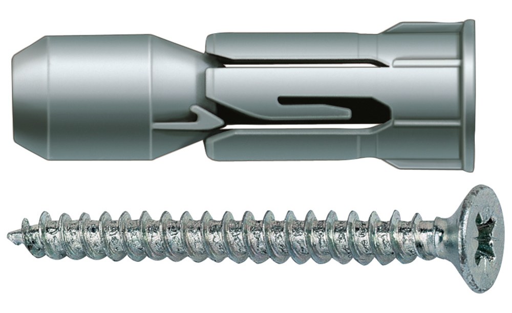 Дюбель для плит с шурупом Fischer PD 8 S для ДСП