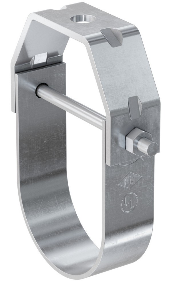 Хомут для спринклерных систем Fischer FCHS 1 1/2" (47-52 мм), оцинкованная сталь
